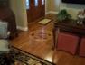 hardwood flooring with inlay