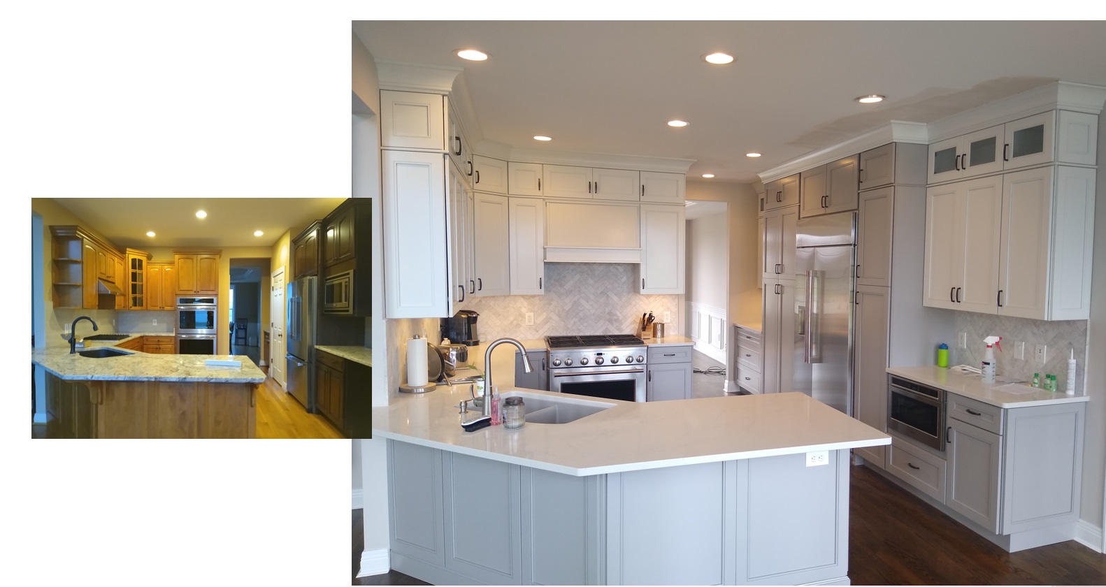 before and after kitchen cincinnati